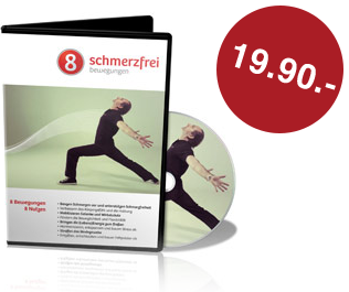 Die DVD zum Schmerzfrei-Bewegungs-Programm! Jetzt bei uns für CHF 19.90.- erhältlich!!